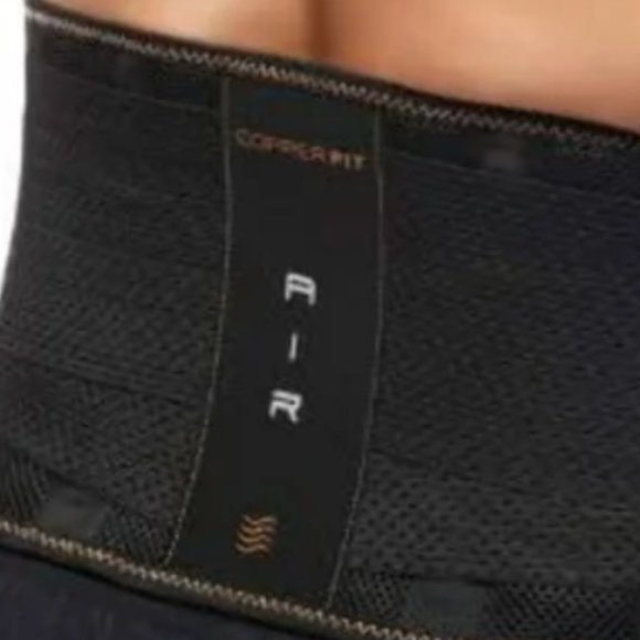 NEW Copper Fit Elite Air Back Brace Support Breathable, 30-50 Inches Waist - Picture 6 of 16